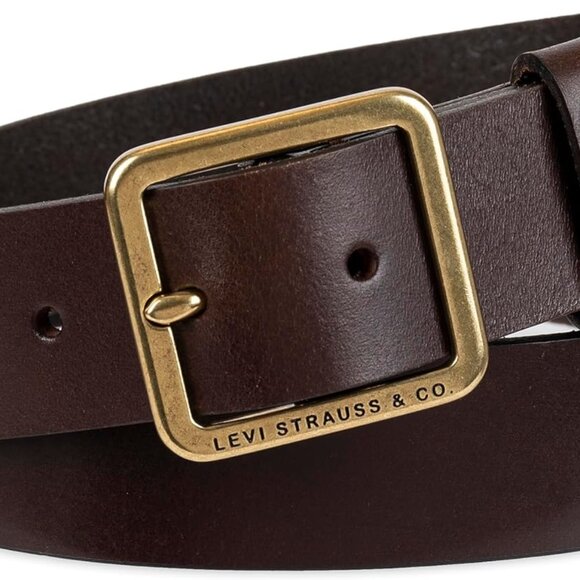 Stylish Casual Leather Belt for Women - Antique Buckle in Regular & Plus Sizes - Picture 1 of 5